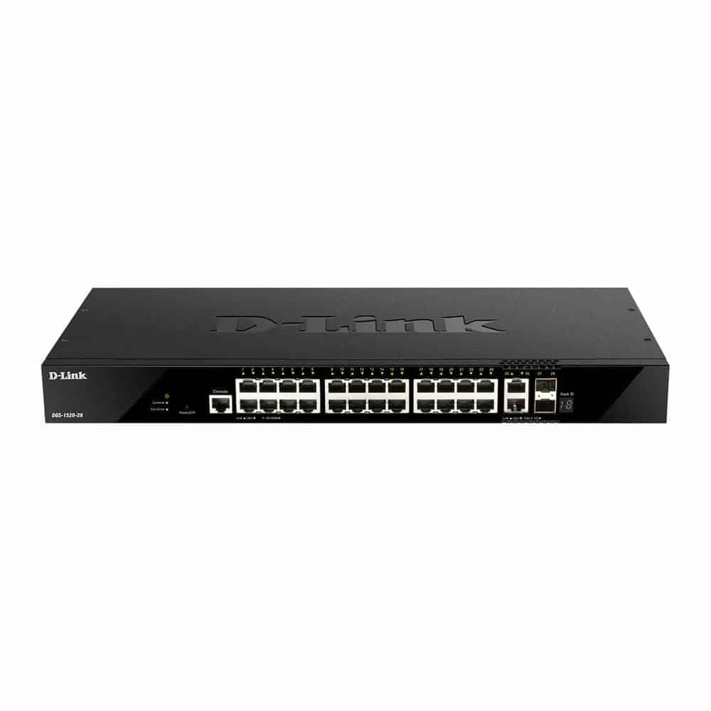 (image for) D-Link DGS-1520-28 28 Port Layer 3 Stackable Smart Managed Switch